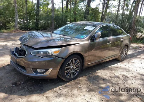 2014 Kia Cadenza Premium from USA, damaged, VIN KNALN4D74E5119626